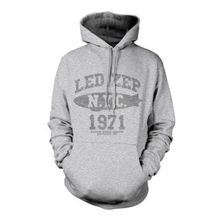 Led zeppelin Lz college Hooded sweater (grey)