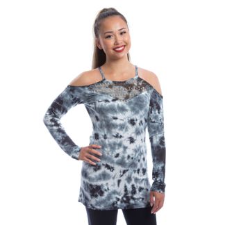 Romana top wit/zwart