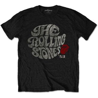 The rolling stones Eco T-shirt Swirl logo '82