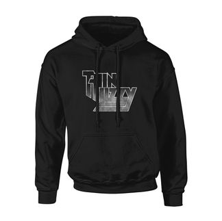 Thin lizzy Logo gradient Sweater met capuchon