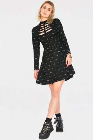 Salem Grumpy Cat Cut Out Dress