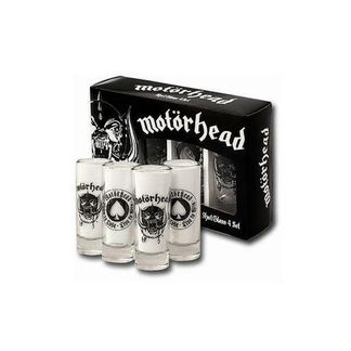Motorhead shot glasses set of 4