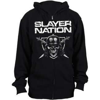 Slayer nation Zip hooded sweater