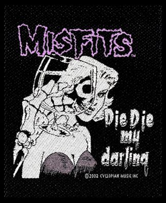 Misfits ‘Die Die My Darling’ Woven Patch