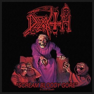 Death ‘Scream Bloody Gore’ Woven Patch