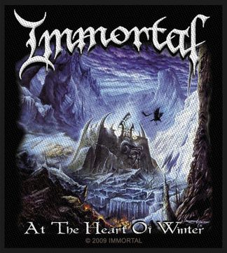 Immortal ‘At The Heart of Winter’ Woven Patch
