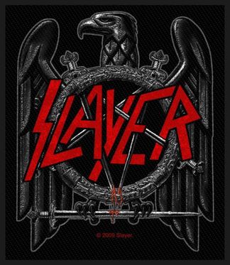 Slayer ‘Black Eagle’ Woven Patch