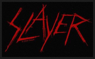 Slayer ‘Scratched Logo’ Woven Patch