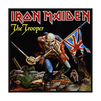 Iron maiden woven patch The trooper