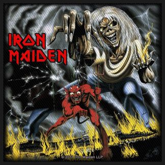 Iron Maiden ‘Number Of The Beast’ Woven Patch