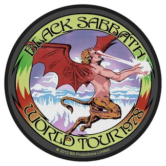 Black Sabbath ‘World Tour 78’ Woven Patch