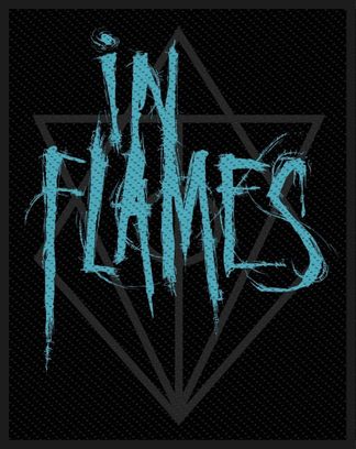 In Flames ‘Scratched Logo’ Woven Patch