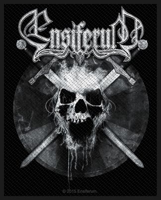 Ensiferum ‘Skull’ Woven Patch