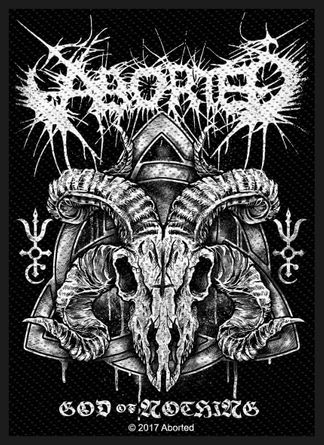 Aborted ‘God Of Nothing’ Woven Patch