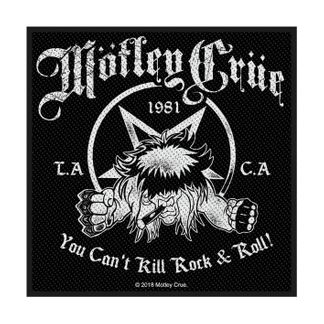 Motley Crue ‘You Can’t Kill Rock N Roll’ Woven Patch