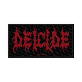 Deicide Logo patch geborduurd (red)