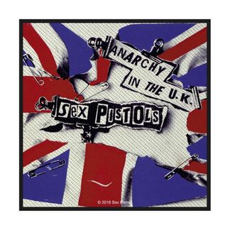 Sex Pistols ‘Anarchy In The U.K.’ Woven Patch *