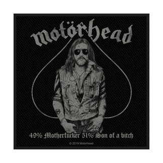 Motorhead 49% motherfucker Woven patch