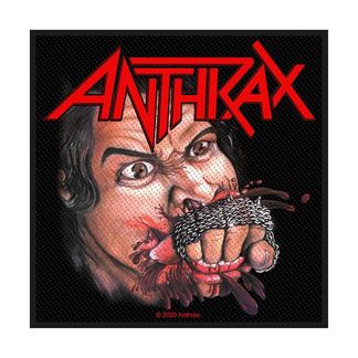 Anthrax fist full of metal woven patch
