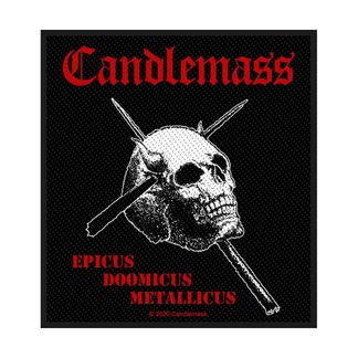 Candlemass epicus doomicus metallicus woven patch