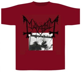 Mayhem Shortsleeve T-Shirt Deathcrush (red)