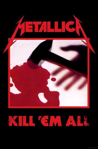 Metallica ‘Kill ‘Em All’ Textile Poster