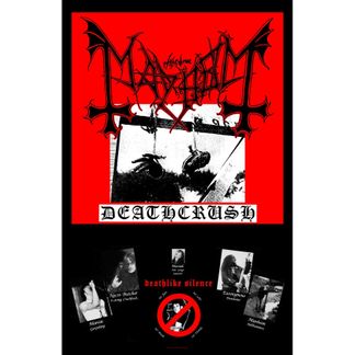 Mayhem ‘Deathcrush’ Textile Poster flag