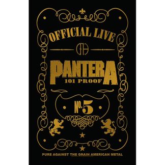 Pantera ‘101 Proof’ Textile Poster