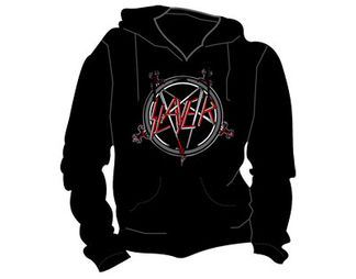 Slayer - pentagram - Hooded sweater