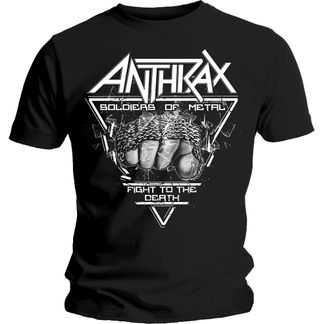 Anthrax T shirt soldier of metal