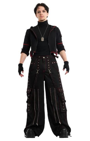 Red Skull Baggy Trouser