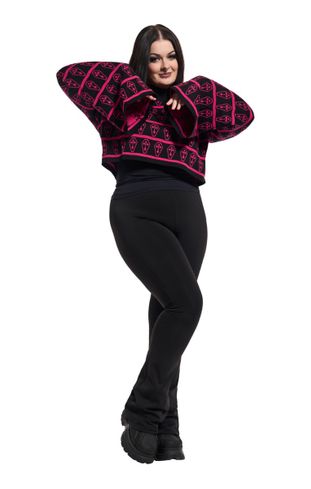 Celda Trui zwart/rose