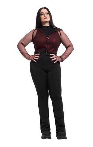 Red liora visnet hoodie