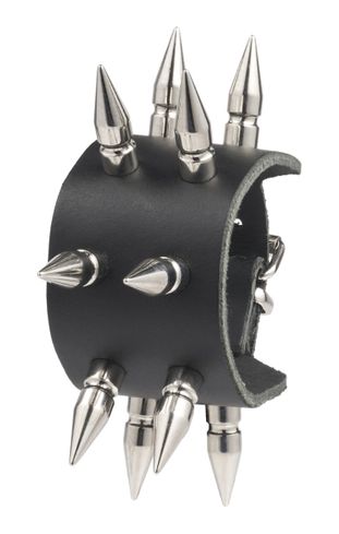 2 row medium spike armband (Wb103)
