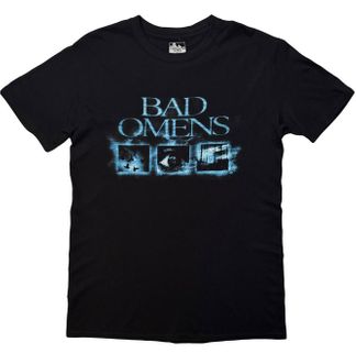 Bad Omens Unisex T-Shirt: Glowing Orb (Black) (Back Print)