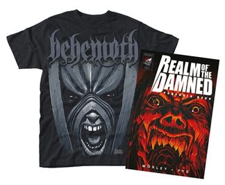 Behemoth Realm of the dead - T-Shirt + book