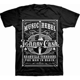 Johnny cash T-shirt Music rebel