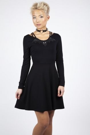 Bite me skater dress