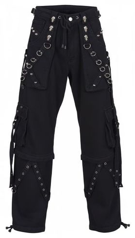 Nomad skull trouser zwart