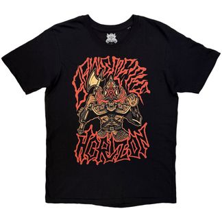 Bring Me The Horizon Unisex T-Shirt Warrior (Black) (Back Print)