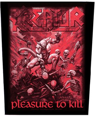 Kreator Backpatch Pleasure To Kill