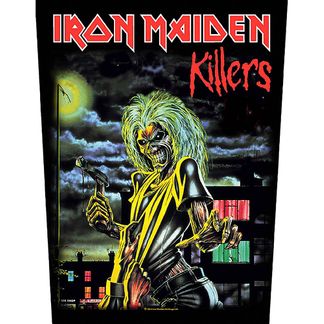 Iron maiden killers backpatch