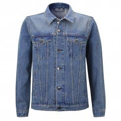 Jeans Jacket Damage Case ( blauw ) Rockwear