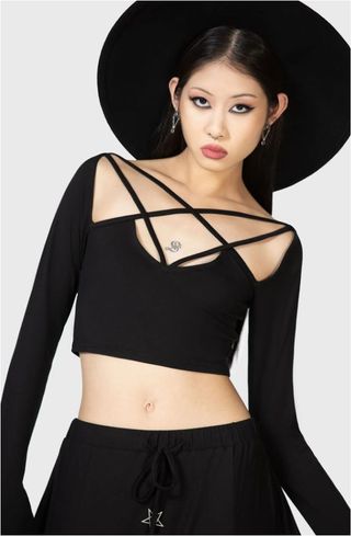 Killstar Celestial night crop top