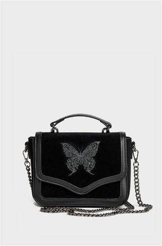 Chapel Blessing Velvet Shoulder Bag