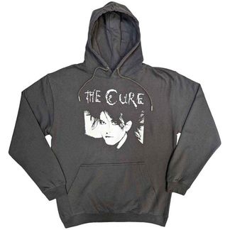 The cure Robert illustration Hooded sweater (grey)
