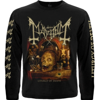 Mayhem Liturgy of death Longsleeved T-shirt