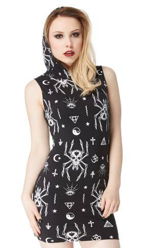 Spider Bodycon Dress