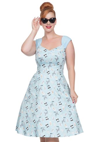 Aubrey dog print dress Voodoo vixen