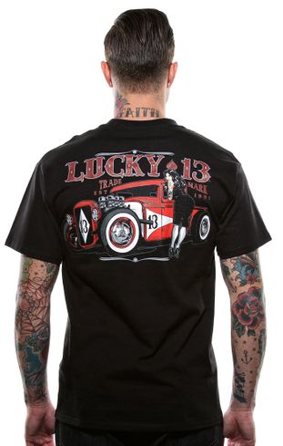 Lucky13 - Adrian - T-Shirt - American Apparel